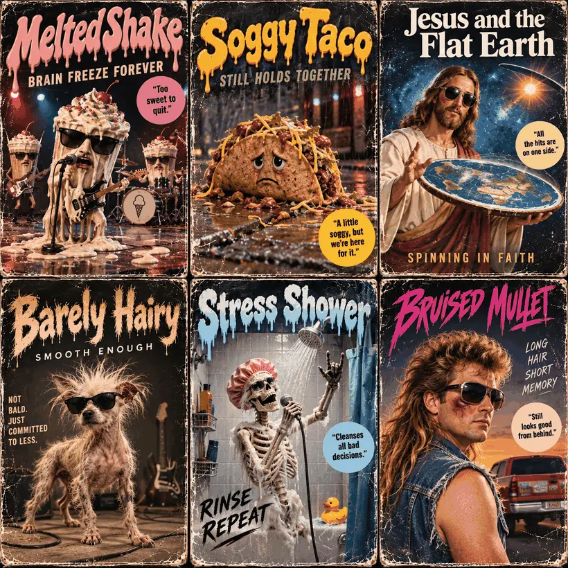 Lunchlady Records artist collection