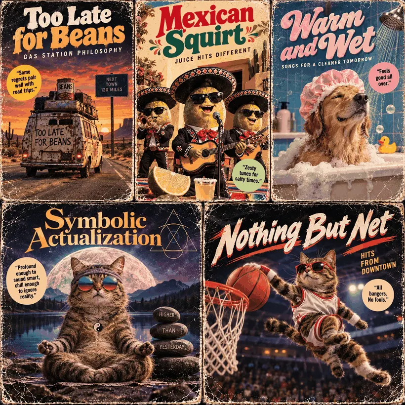 Lunchlady Records release collection